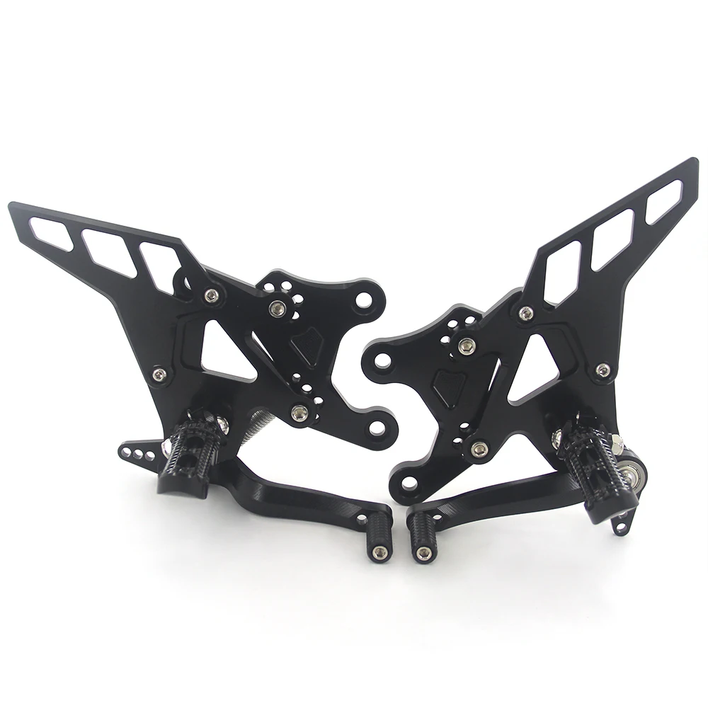 Für Kawasaki Z900 Z900 2017-2024 2018 2019 2020 2021 CNC Einstellbare vordere Pedal Fußrasten Hinten Set Fußrasten Pedal Zubehör – Detail 14