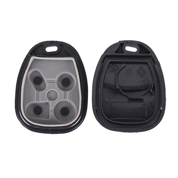 telecomando 4 pulsanti di ricambio per CHEVROLET - KEYYOU 4 pulsanti di ricambio Keyless Remote FOB Car Key Case Shell Fob per GMC