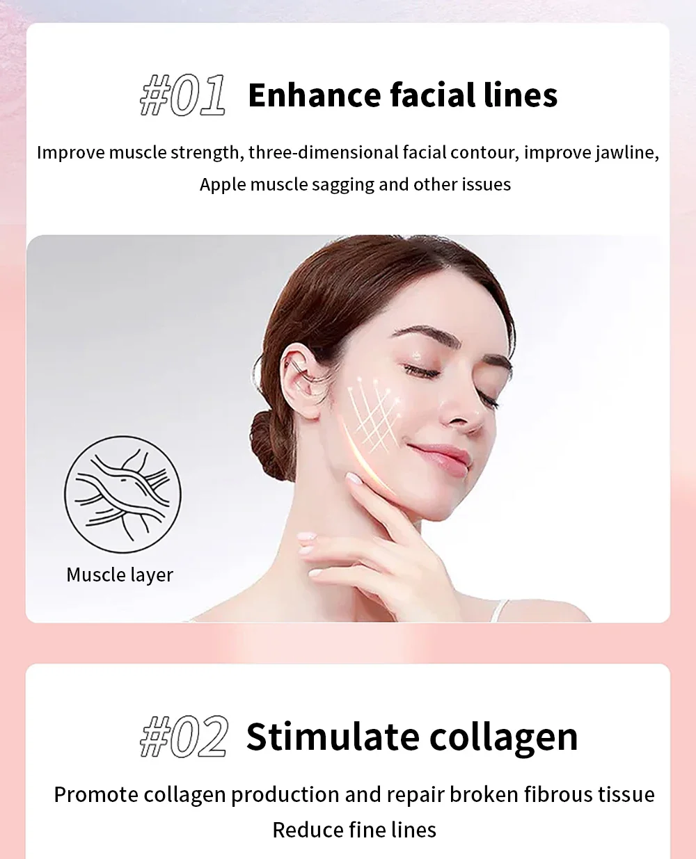 EMS Facial Massager - Anti-Aging Skin Lifter