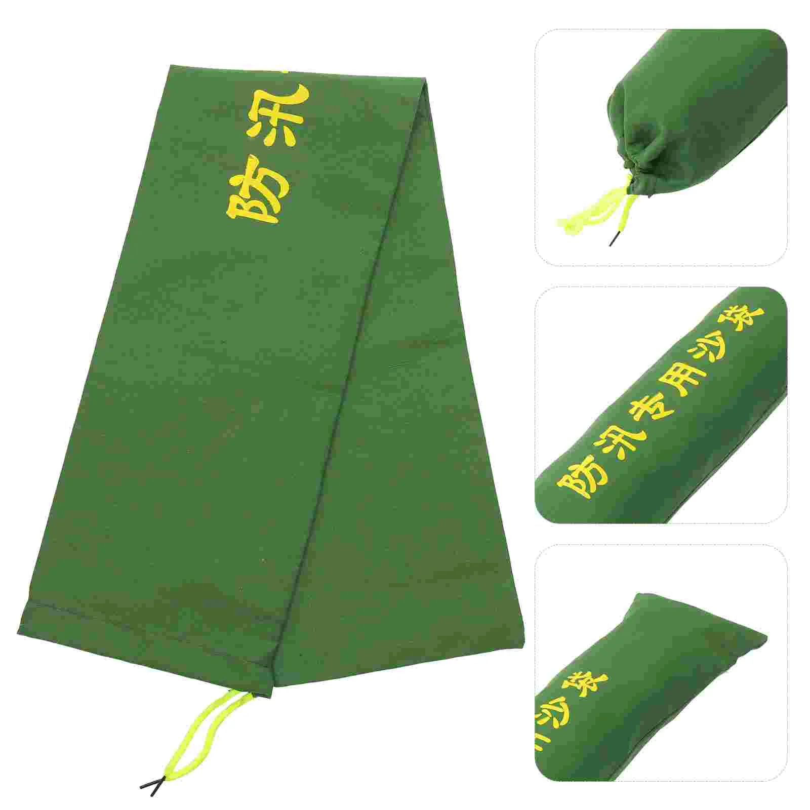 홍수 물 장벽 샌드백 장벽 샌드백, 홍수 문짝 문 스토퍼, 뱀 모래, 캔버스 방지 운동 댐 예방 피트니스