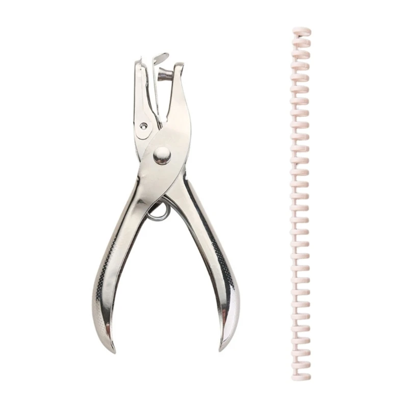 

51BE 30-Ring Binding Comb Colorful Binder Ring Aperture 0.59'' Length 11'' Fit for A6 6-ring 20-ring B5 26-ring 30-ring