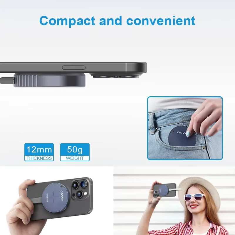 OSCOO SSD MD008 512GB 1TB Portable SSD USB3.2 Gen2*1 & Type C 10Gbps For Iphone 15 Pro/Pro Max