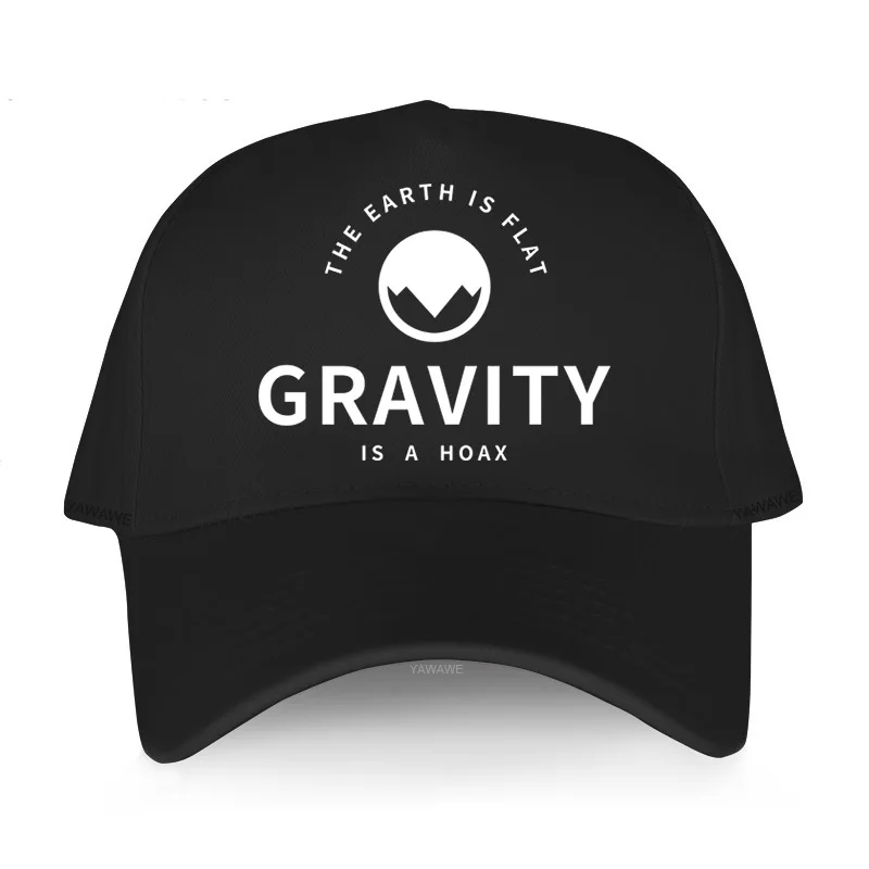 

Брендовые бейсбольные кепки, шляпа от солнца, гравитация-это осыпание, земля имеет плоский флакон, силуэт, художественное оформление, подарок, взрослая хлопковая искусственная кожа