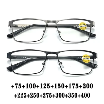Men Business Reading Glasses Frame for Reader Mens Presbyopia Blue Light Blocking Eyeglasses Classic Hyperopia Spectacles Diopte 1 Men Business Reading Glasses Frame for Reader Mens Presbyopia Blue Light Blocking Eyeglasses Classic Hyperopia Spectacles Diopte 1