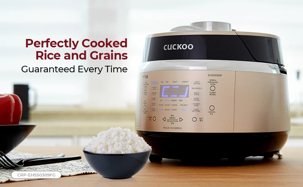 Description Picture 6 of itemCRP-EHSS0309FG 3-Cup (Uncooked) / 6-Cup (Cooked) Induction Heating Pressure Rice Cooker with Nonstick Inner Pot, 16 Menu