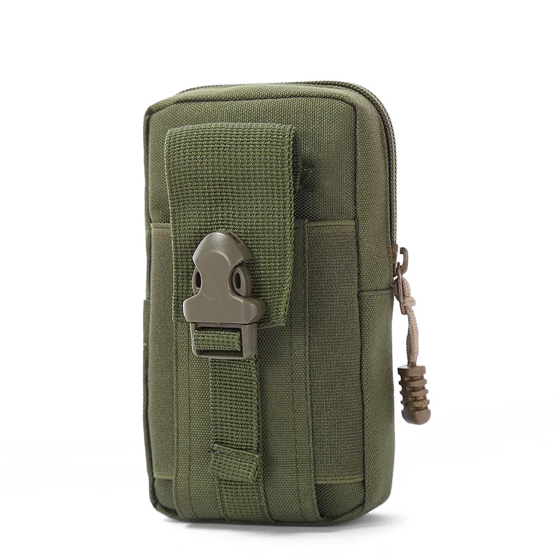 Canvas Tactical Waistpack Camo Sports Bag for Outdoor Running