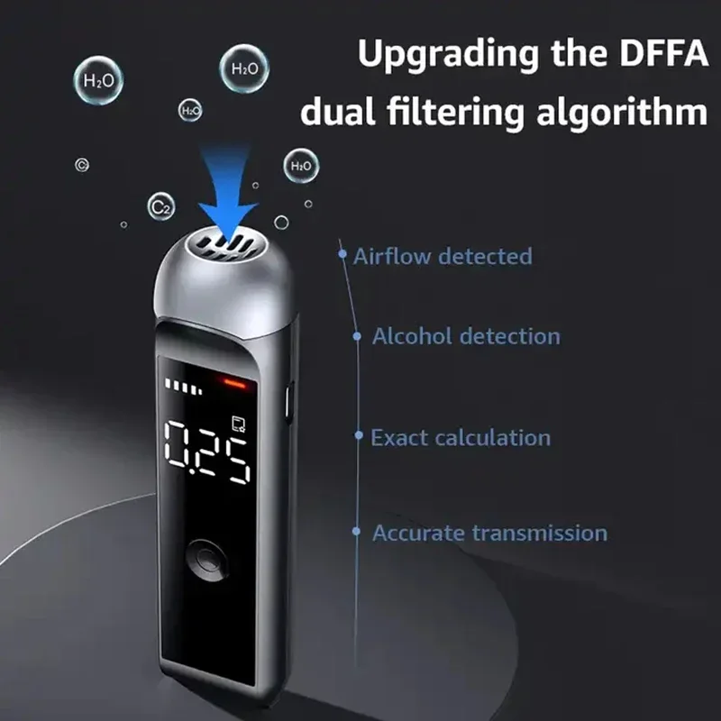 Alcotester Breath Alcohol Tester Digital Detector for Home Car Electronics