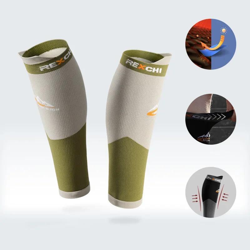 High-Performance Compression Calf Sleeves - Ultimate Leg Support for Sports & Fitness Activities