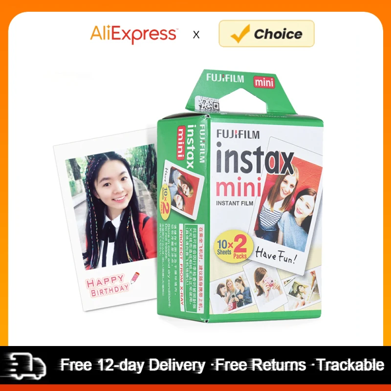 Фото Белая фотопленка Arealer для Fujifilm Instax Mini 10-200 листов альбом для мгновенных печати №1