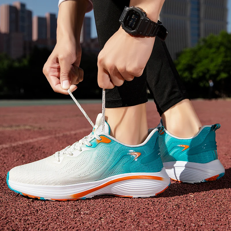 Men's Golf Shoes Track and Field Comfortable Sports Shoes Beginner Lawn Fitness Golf Men's Mesh Breathable Walking Shoes