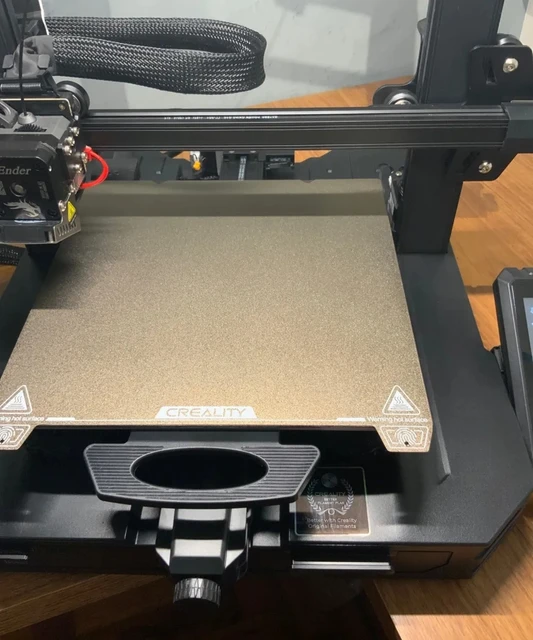 FYSETC Ender 3 S1 Pro Ender 5 S1 PEI Head Bed Spring Steel Plate with  Sticker Flexible Heated Bed Cover 235x235mm/9.2inch for Ender 3 V2 Neo  Ender 3