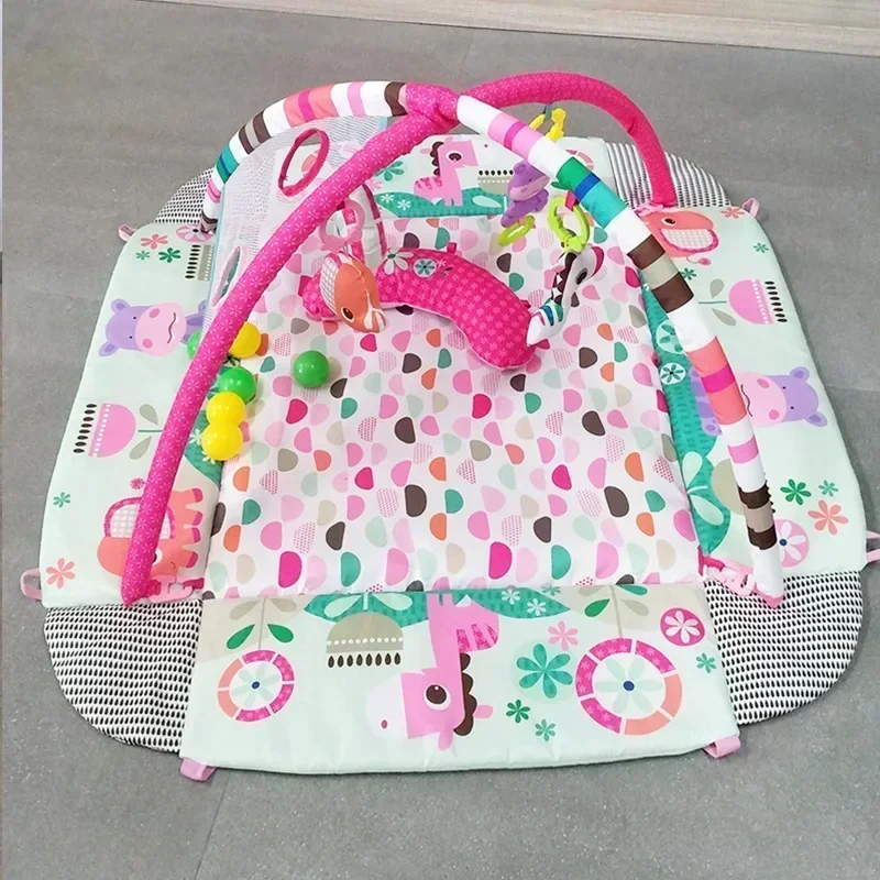 Cadre de Fitness pour bébé, couverture de jeu rampant, tapis éducatifs multifonctionnels, couverture rampante pour clôture, jouets d'éveil pour nourrissons