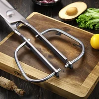 All Steel Wire Handle Scissors Kitchen Scissors 3cr Stainless Steel Detachable Food Scissors Multifunctional Grill Scissors 4