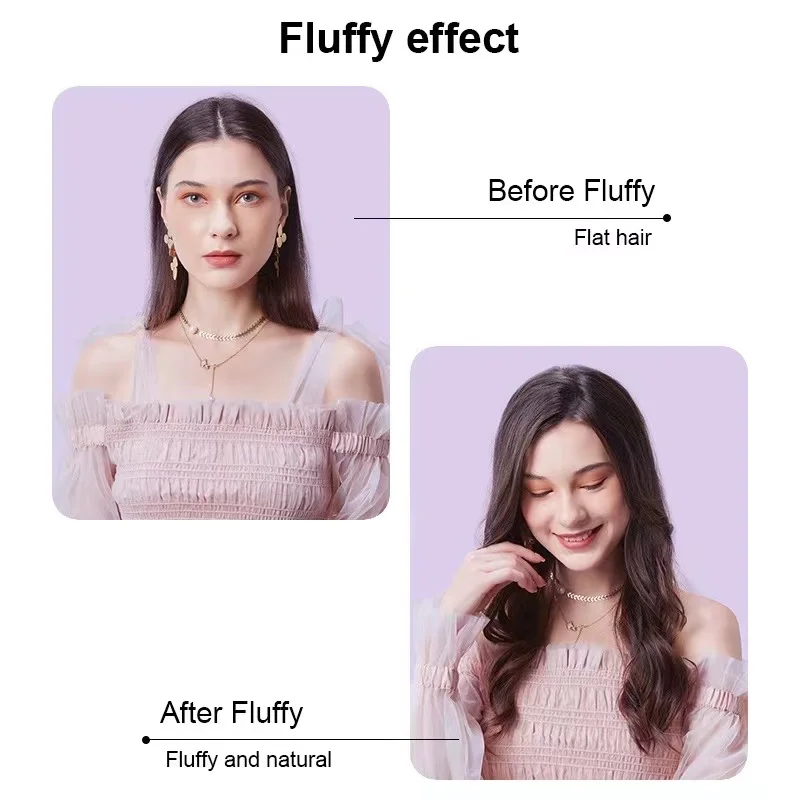 Ceramic Volumizing Hair Iron Negative ion Fluffy Corn Iron Curler Corrugated Hair Crimper Flat Iron