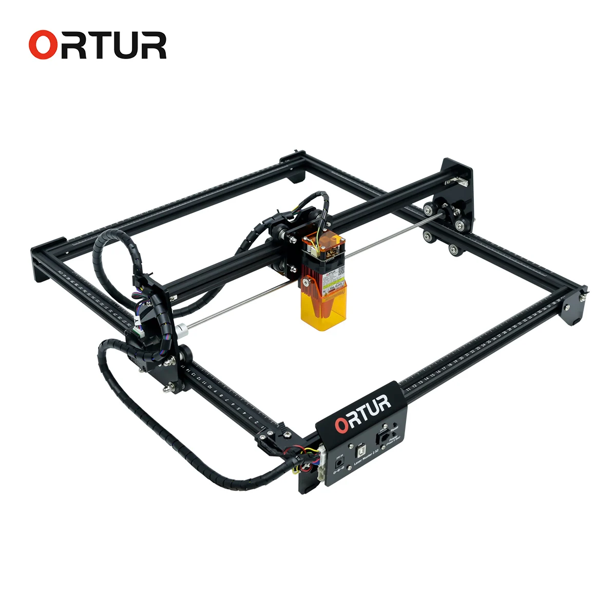 Ortur לייזר מאסטר 2 S2-LF Sf LU2-2A חותך לייזר לחרוט עץ ומתכת שטח 390x410mm