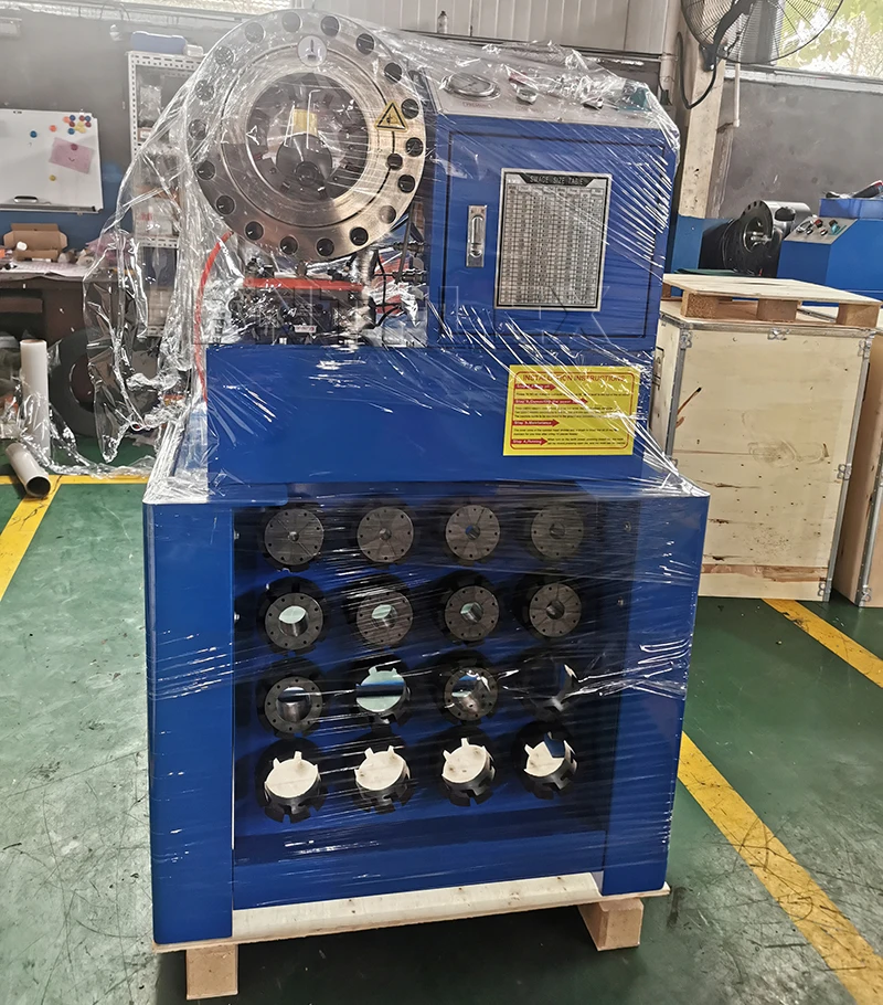BNT-P69 Electric hydraulic hose crimping machine 2 inch with quick dies tool and dies storage 3