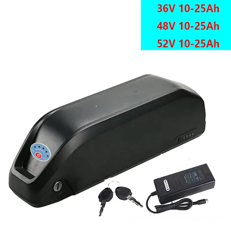 

Electric Bicycle Ebike 36v 20ah 48v 25ah 52v China 18650 Lithium-ion Polly Tube Battery Pack+charger