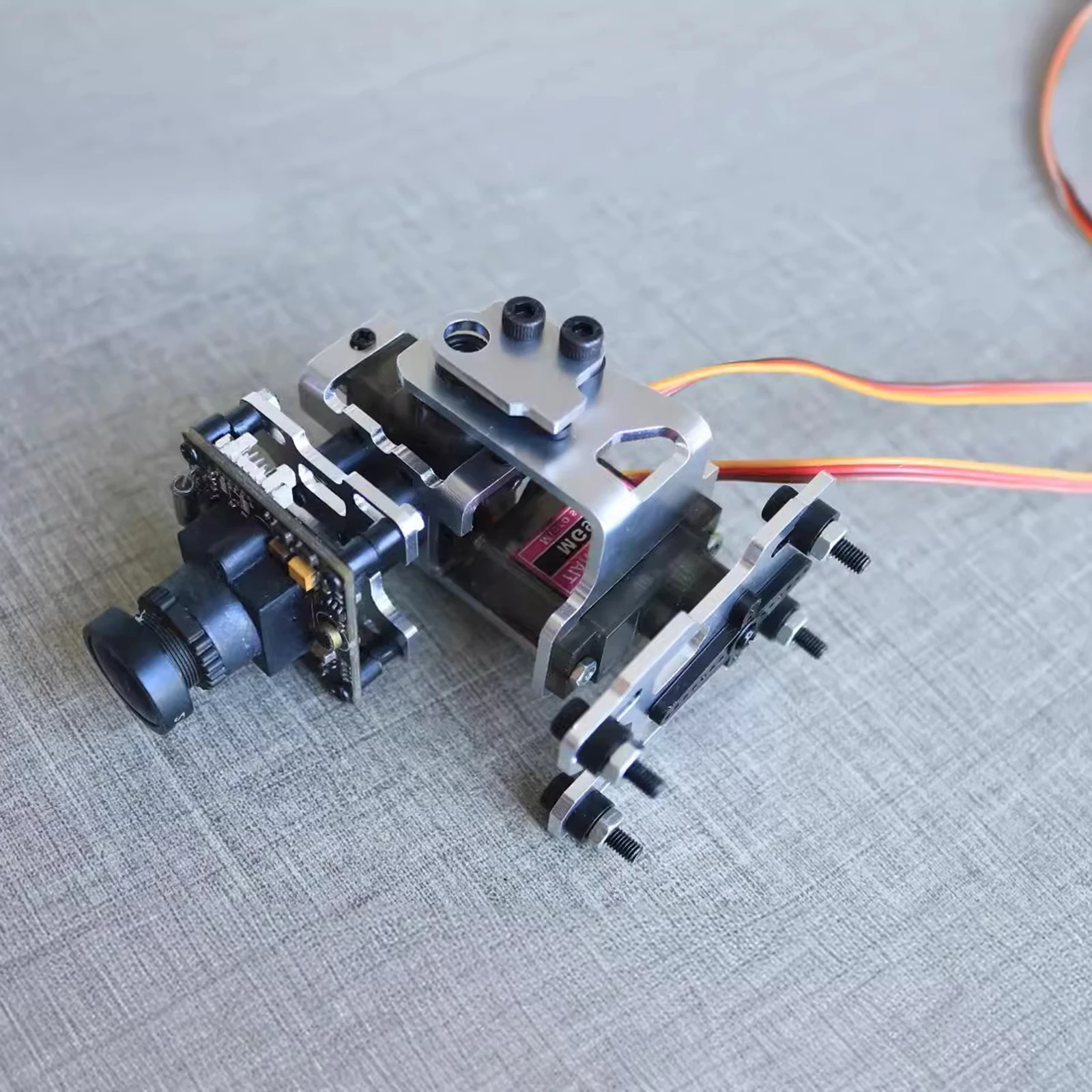 Gimbal FPV 2 ása RC með 2 málmþjónum - Rafræn RC hluti