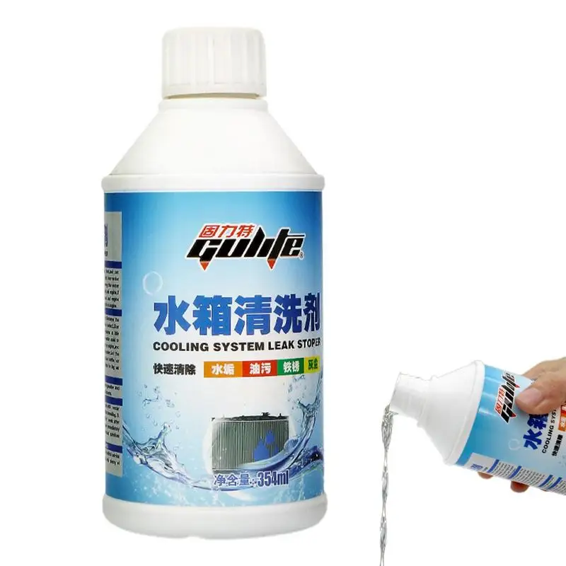 

354ml Radiator Cleaning Fluid Multipurpose Rust Removing Agent effective Iron Powder Deposits Cleaning Super Rust Remover