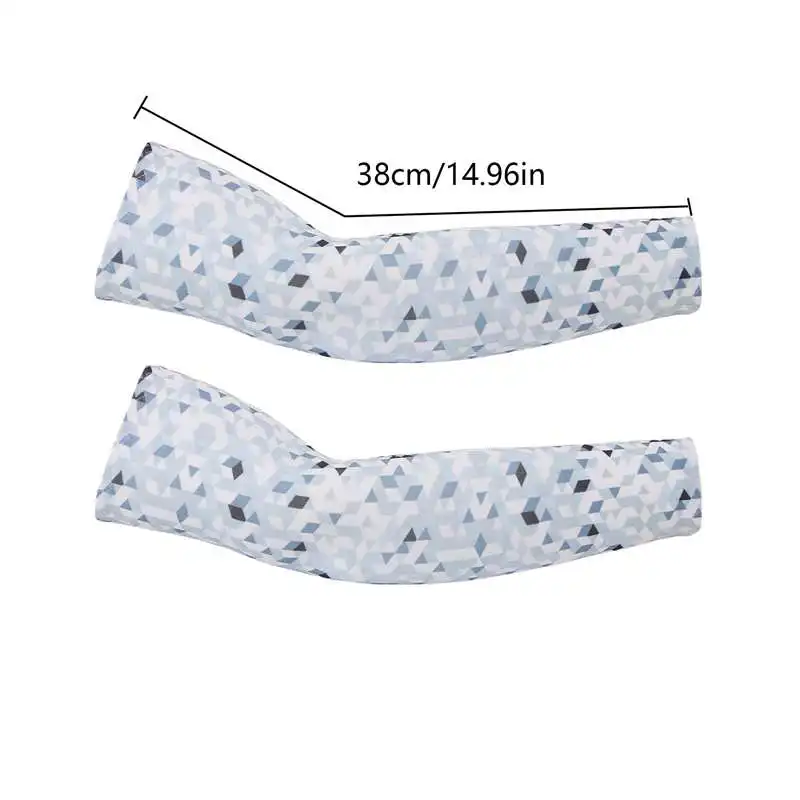 Summer Arm Sleeves Camouflage Sports UV Sun Protection 1 Pair