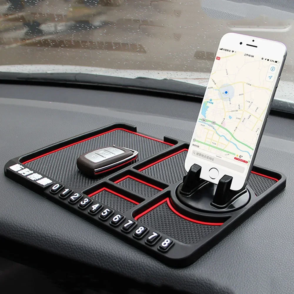 Multifunctional Car Anti-Slip Mat Auto Phone Holder Non Slip