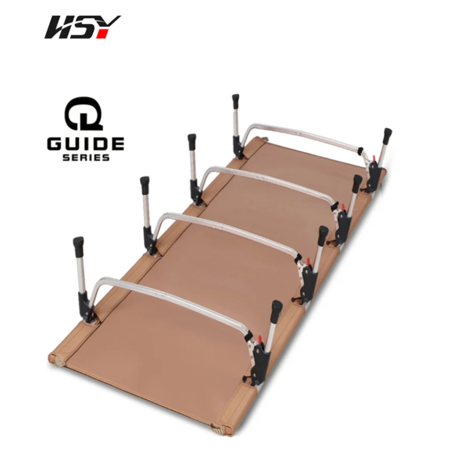 

Camping Bed Aluminum Oxford 150KG Load Capacity Foldable Camping Cot Compact Comfortable Outdoor Travel Hiking Tent Sleeping Bed