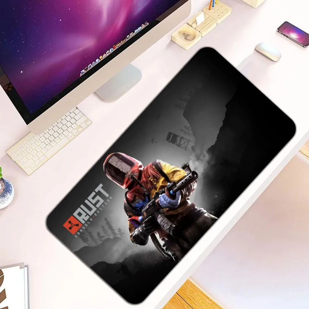 Rust Game Gaming Office Desk Pads Large For Computer Non-slip Lockedge Mouse Pad 3