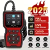Car OBD2 Scanner Diagnostic Tool V519 Multi-language OBDII Car Voltage Tester Engine Fault Code Scanner Car Code Reader