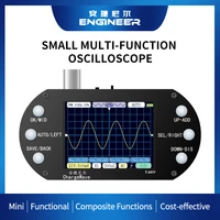 Mini Handheld Digital Oscilloscope 2.5MHz Sample Rate 500KHz Bandwidth Support AUTO 80Khz PWM for Electronic Repair DIY 2