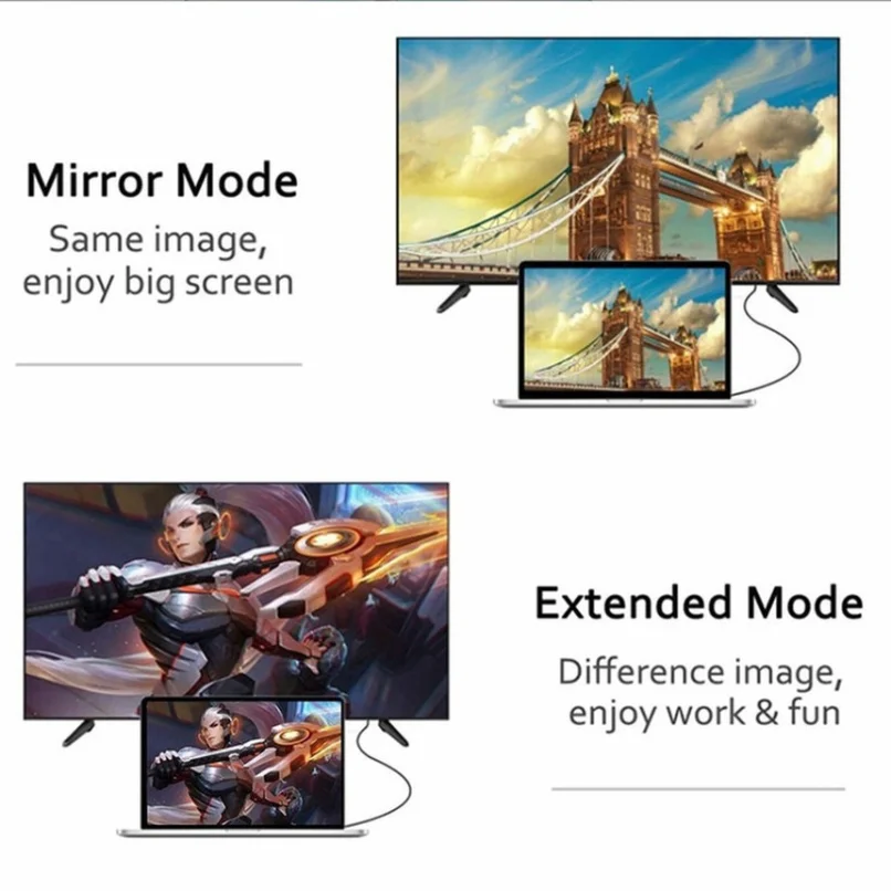 Ʈ ܺ  Ϳ   , 180cm USB C VGA ̺ , 1080P Ÿ-C  VGA