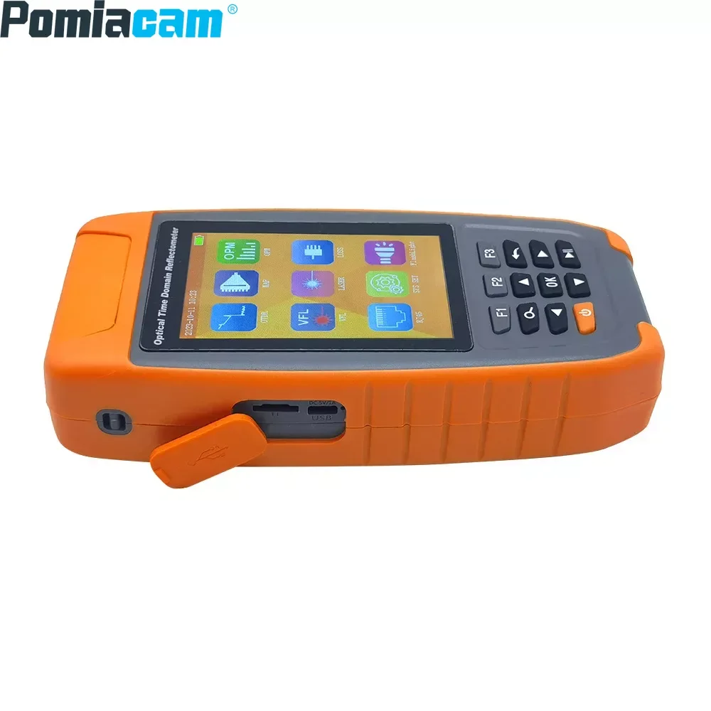 TM180 SMART OTDR Optical Time Domain Reflectometer Fiber Tester Breakpoint Obstacle Detector Optical Cable Detection