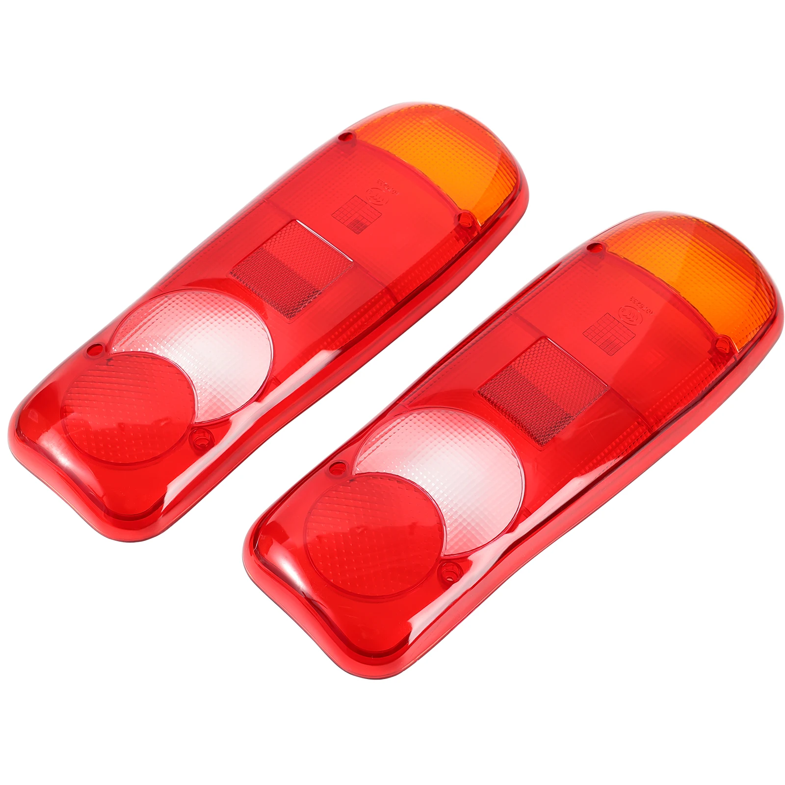 2Pcs 트럭 테일 라이트 커버 하우징 트레일러 LF45 LF55 Cabstar Renault Master Volvo Opel Vauxhall Peugoet Citroen Fiat Ducato