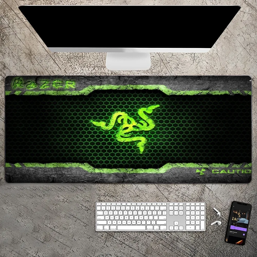 R-Razer Art Mousepad Custom Skin Desktop Desk Mat Kawaii Gaming Accessories Students Writing Pad for PC Computer Table