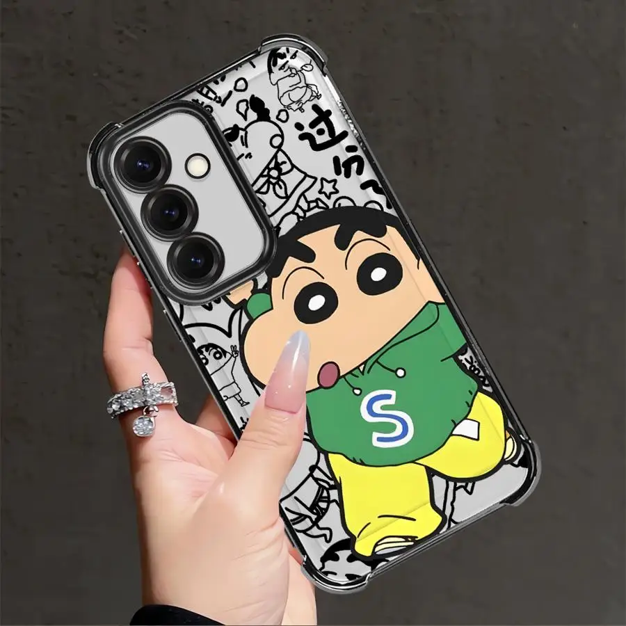 Charming Crayon Shin Chan Cartoon Phone Cover Case