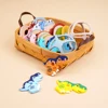 Bpa Free Rubber Silicone Sensory Teething Toys Newborn Chew Gifts For Baby 0 to 12 Month 4