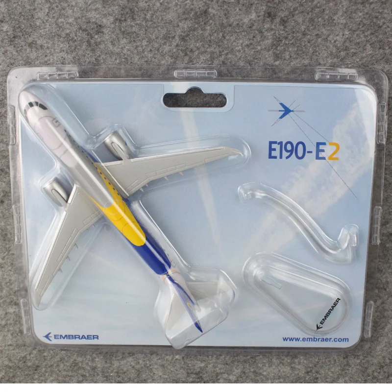 JASON TUTU EMB Embraer E190-E2 Aircraft Diecast 1/250 Scale