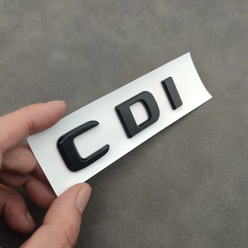 3d ABS Chrome Black Logo C220 Emblem Letters Car Trunk Badge For W204 W205 C 220 C220 Sticker Accessories