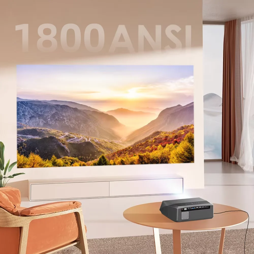 Portable Projector CAIWEI 4K Beam Projectors for Movie Auto Focus Correction Smart Android Wifi 1080P Full HD Home Theater Projector Global Version