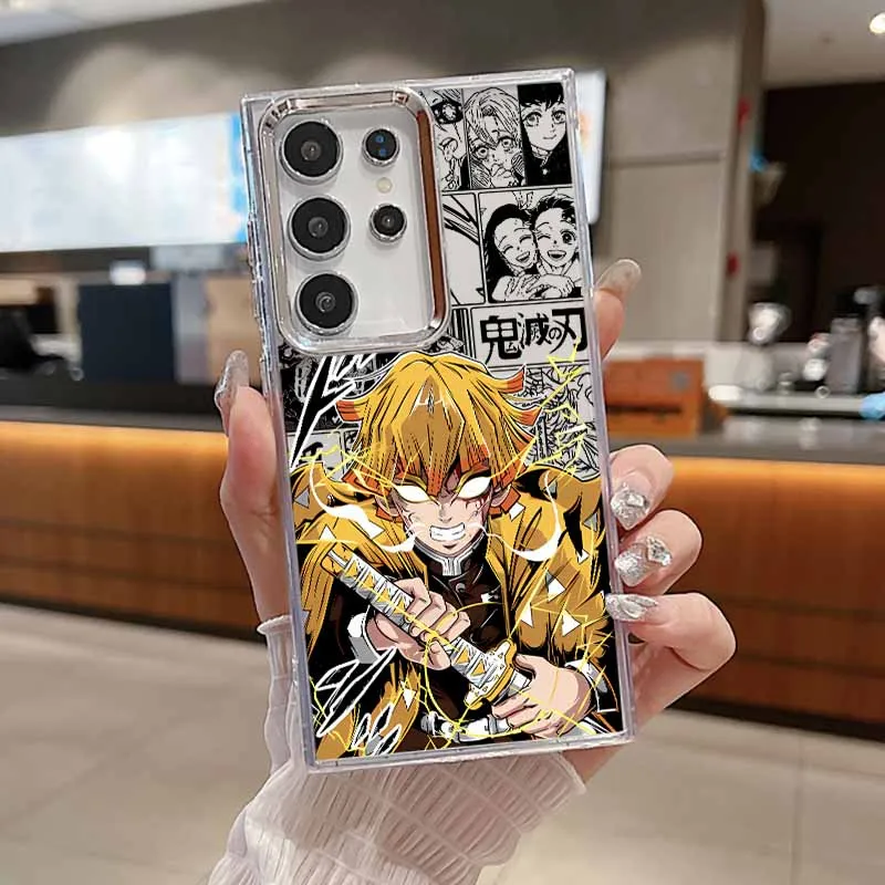 D-emons S-layers Anime Transparent Soft Phone Case