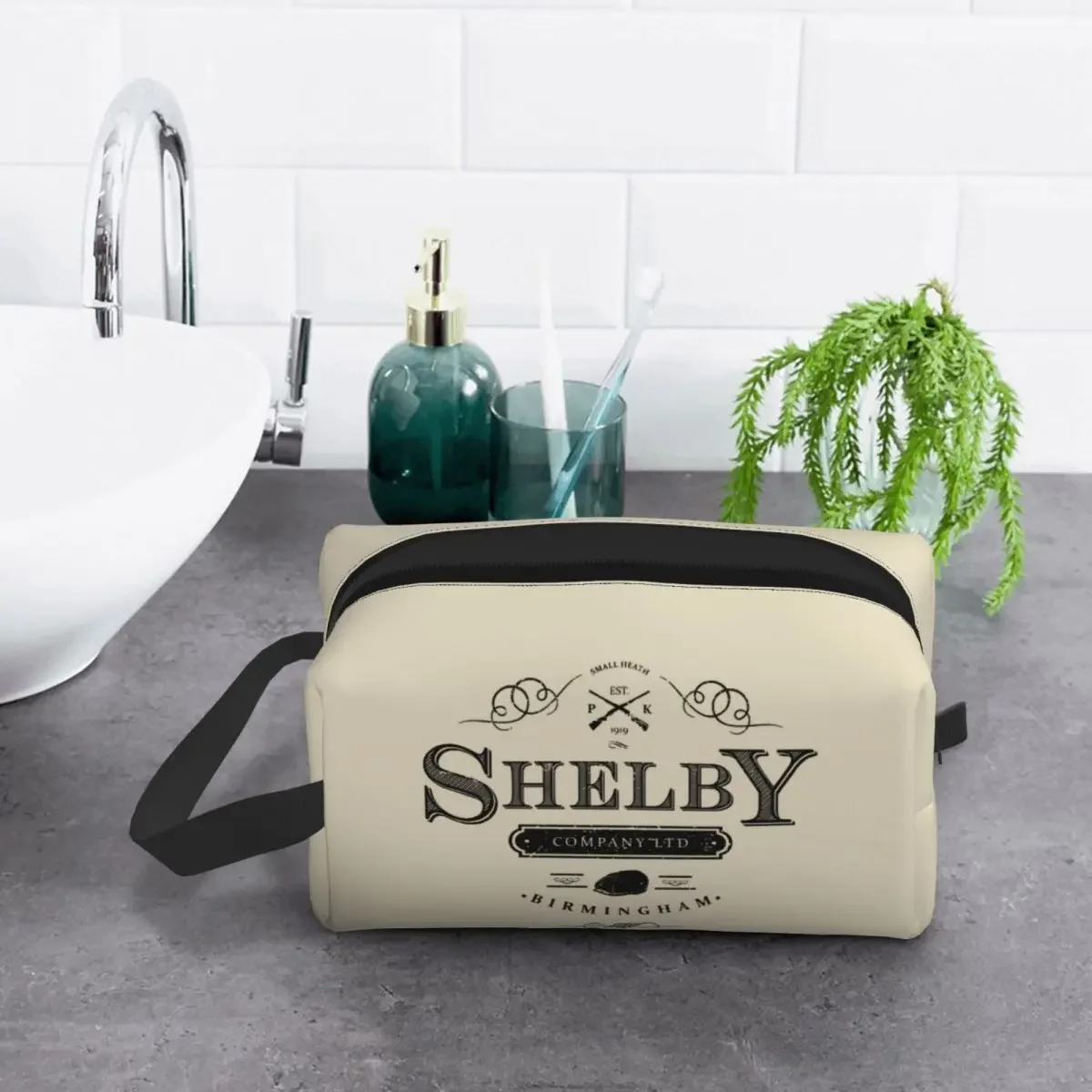 Travel Peakys Blinders Toiletry Bag Portable Shelby Company Ltd Logo Cosmetic Makeup Organizer for Beauty Storage Dopp Kit Box 5