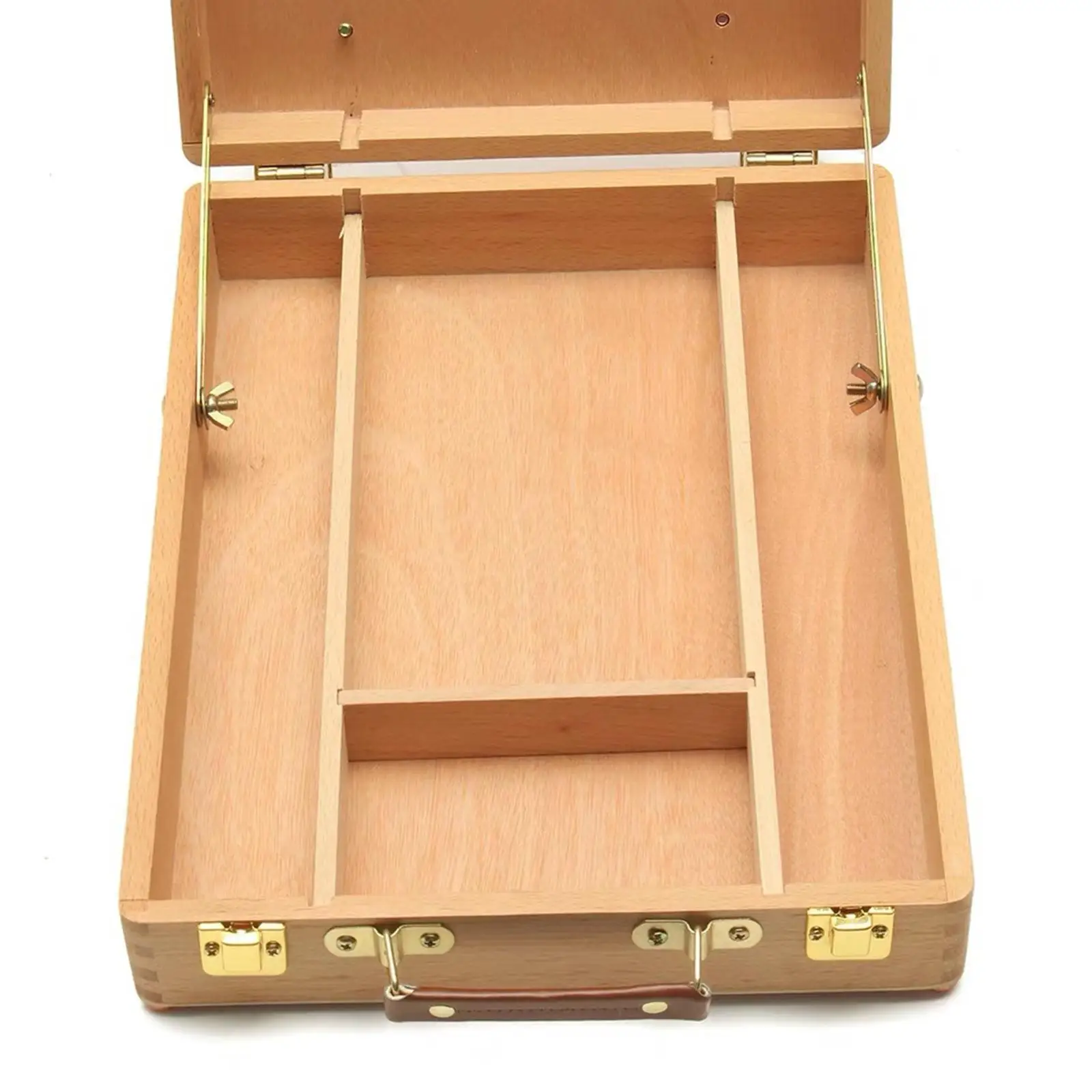 Wooden Drawing Easel with Storage for Art Supplies and Sketching