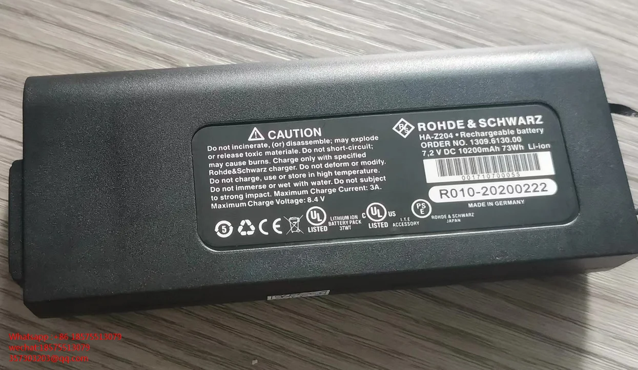 Per Rohde & Schwarz Ha-Z204 Ha-Z206 Fsh4 Fsh8 Zvh4 Zvh8 Pr100 Fsh13 Batteria Di Marca Nuovo