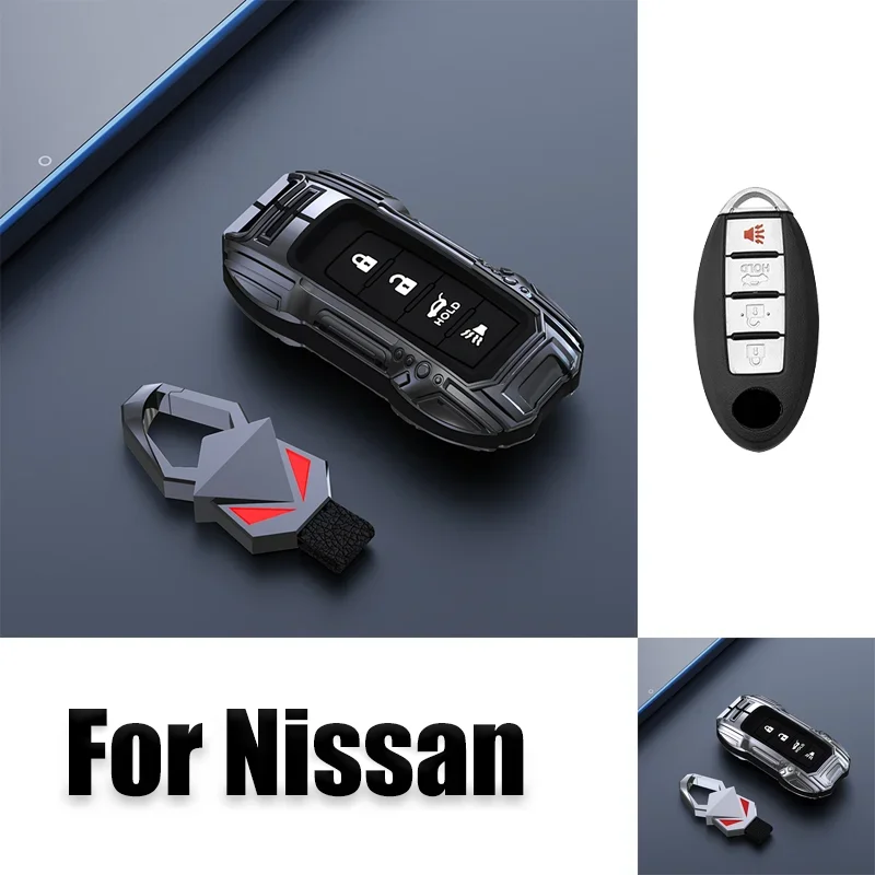 

Силиконовая Автомобильная сумка из цинкового сплава для Nissan Titan Rogue Qashqai Leaf Cube Quest March Micra K13 Juke F15 Note 370Z