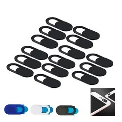 5/10/20 Pcs Camera Cover Shutter Magnet Slider Plastic Webcam Cover for Pad Tablet  Pc Camera Mobile Phone Lenses Privacy Sticke