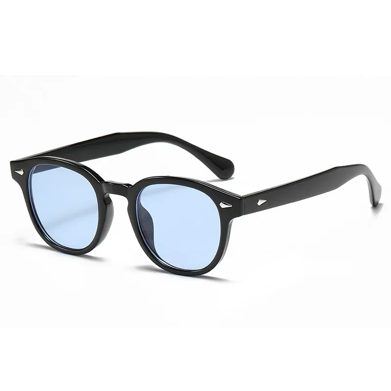 

Luxury Square Men Sunglasses Fashion Gradient Driving Shades Eyewear Vintage Green Trendy Rivets Sun Glasses UV400