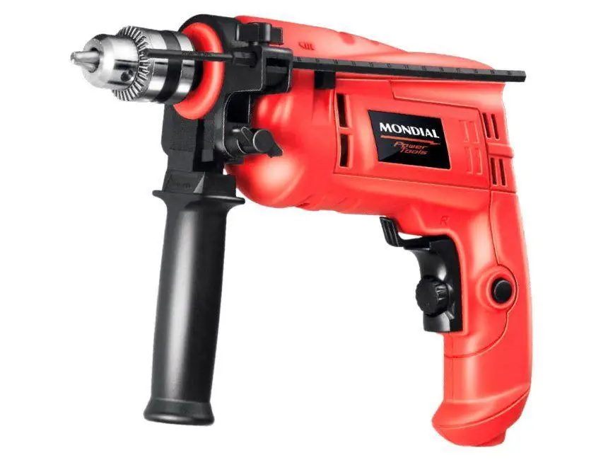 Furadeira de Impacto Mondial 650W com Maleta 14 Peças NFFI-07M - 110V