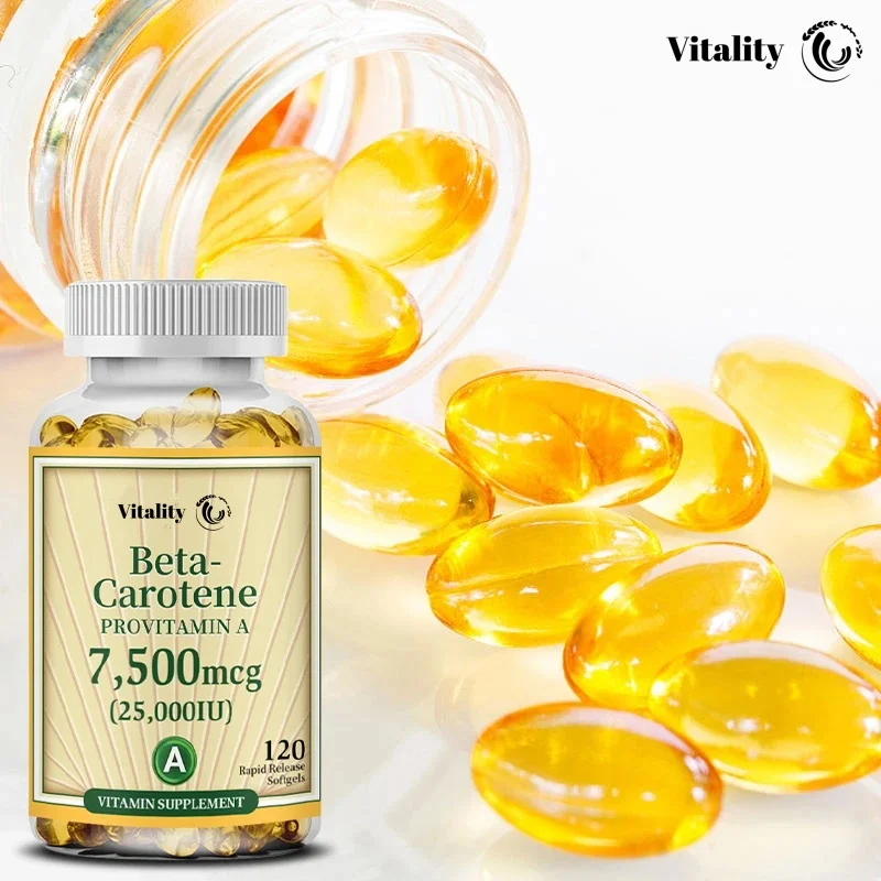 Carotene Capsules 7500mcg-Support Skin And Eye , Protect