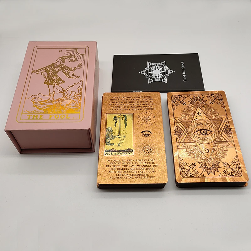 正規品✨金箔ディテールの美しく豪華なデッキ✨高級感溢れるバロックタロットカード✡ 正規品✨金箔ディテールの美しく豪華なデッキ✨高級感溢れる