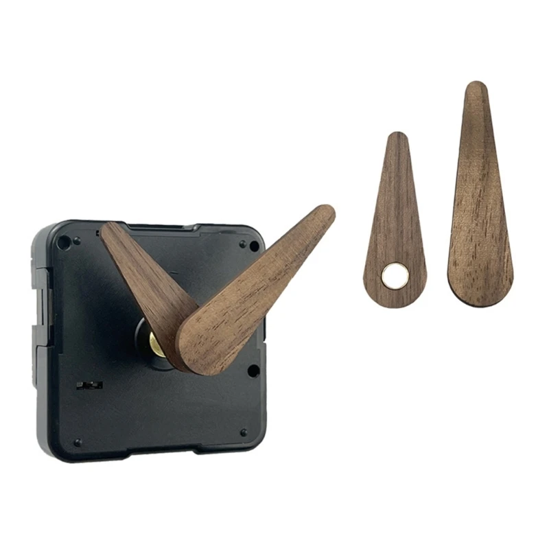 Round Wall Clock Repair Part Movement with Wood Needle for Artistic Decors for 8-10mm Panel Thickness Round Wall Clock Repair Part Movement with Wood Needle for Artistic Decors for 8-10mm Panel Thickness wall clock movement quartz clock movement