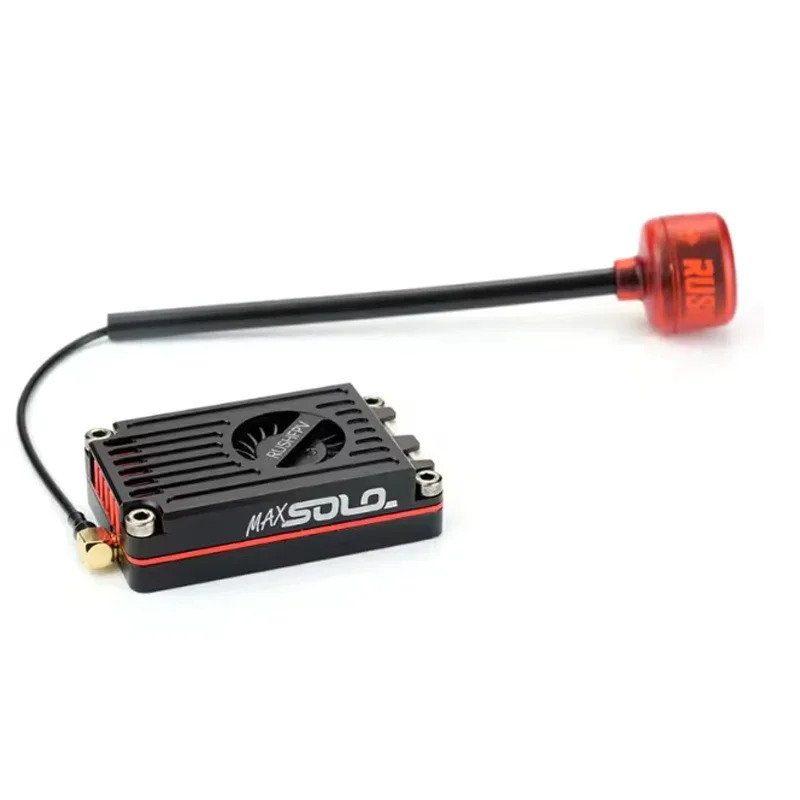 러쉬 탱크 맥스 솔로 2.5W 48CH VTX 고출력 비디오 송신기 CNC 쉘 FPV 장거리 RC 고정익 UAV용
